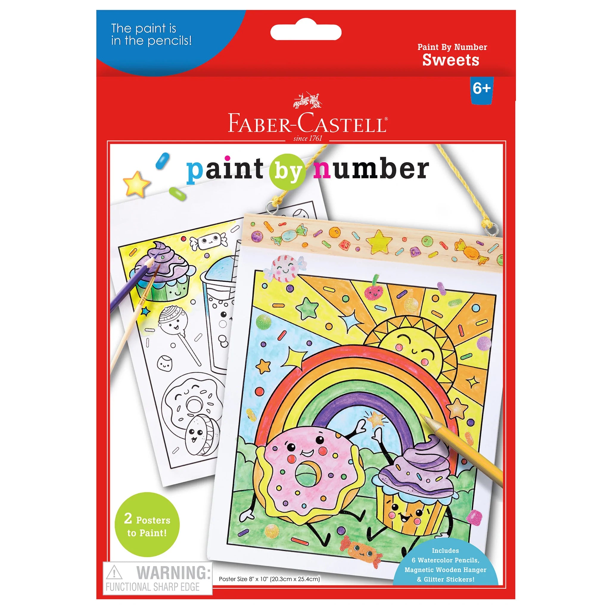 Faber-Castell Paint by Number for Kids: Sweets – Growing Tree Toys