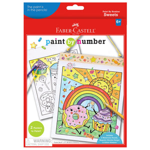 Faber-Castell Paint by Number for Kids: Sweets