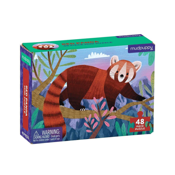 Mudpuppy Mini Puzzle - Red Panda