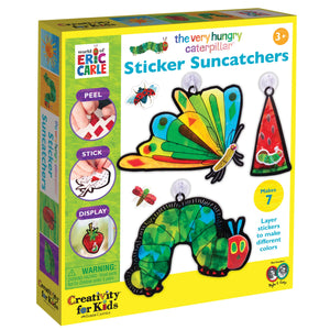 Creativity for Kids The Very Hungry Caterpillar Sticker Suncatchers
