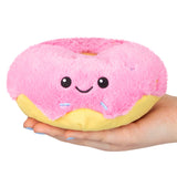 Squishable Snugglemi Snackers Pink Donut 6"