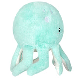 Squishable Snugglemi Snackers Cute Octopus Mint 6"