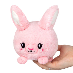 Squishable Snugglemi Snackers Pink Fluffy Bunny 6"