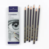 Faber-Castell Graphite Pencils Tin of 6