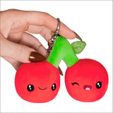 Squishable Micro Keychain Cherries 3"