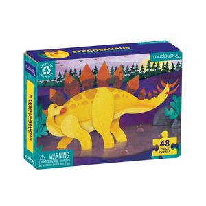 Mudpuppy Mini Puzzle - Stegosaurus