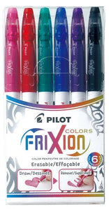 Frixion Colors Markers - Set of 6