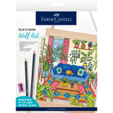 Faber-Castell Color by Number for Adults Wall Art: Plant Room