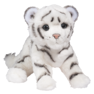 Douglas Silky White Tiger Cub 12"