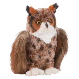 Douglas Einstein Great Horned Owl 9"