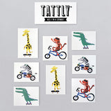 Tattly Set Go Go Animals Tattoos