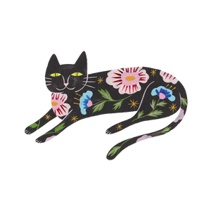 Tattly Pairs Flower Cat Tattoo