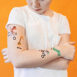 Tattly Set Go Go Animals Tattoos