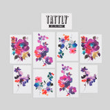 Tattly Set In Bloom Tattoos