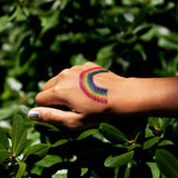 Tattly Pairs Stitched Rainbow Tattoo