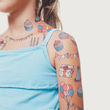 Tattly Set Party Tattoos