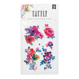 Tattly Sheet Watercolor Florals Tattoos