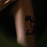 Tattly Pairs Fierce Flower Tattoo