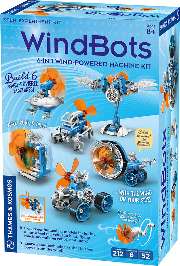 Thames & Kosmos WindBots: 6-in-1 Wind-Powered Machine Kit