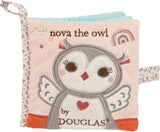 Douglas Baby Soft Activity Book Nova Owl 6"