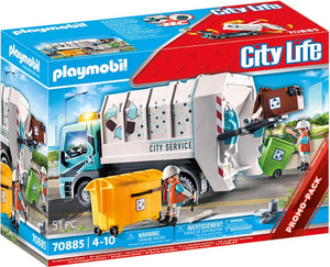 Playmobil City Life: City Recycling Truck