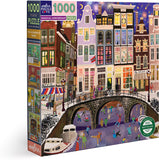 eeBoo 1000 Piece Puzzle Magical Amsterdam