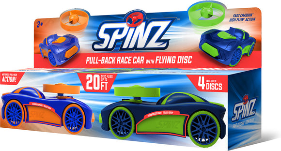 Skullduggery Inc. Spinz Pull-Back Race Car - Two Pack Asst