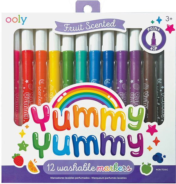 Ooly Yummy Yummy Scented Washable Markers - set of 12
