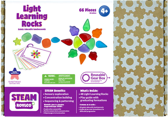 Roylco® STEAM: Light Learning Rocks