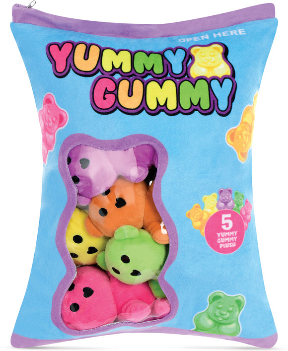 iScream® Yummy Gummies Furry & Fleece Pillow