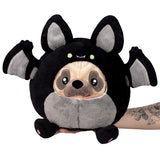 Squishable® Undercover Pug in Bat 7"