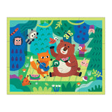 Mudpuppy Pouch Puzzle - Woodland Picnic