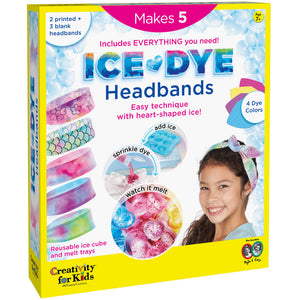 Creativity for Kids: Ice Dye Headbands