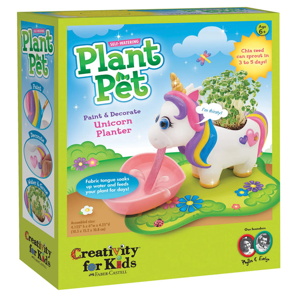 Creativity for Kids: Self-Watering Plant Pet Unicorn